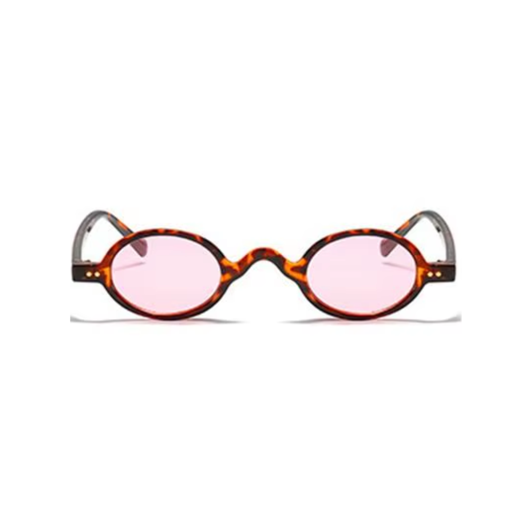 Black rectangular sunglasses with UV400 protection by Crown Eyewear
