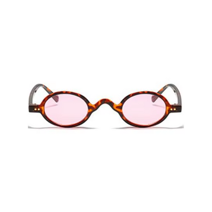 Black rectangular sunglasses with UV400 protection by Crown Eyewear