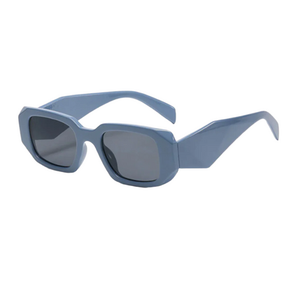 Side view of tinted sunglasses in minimalist European design by Crown Eyewear