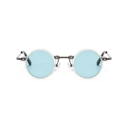 Top view of tinted lenses sunglasses featuring European design by Crown Eyewear