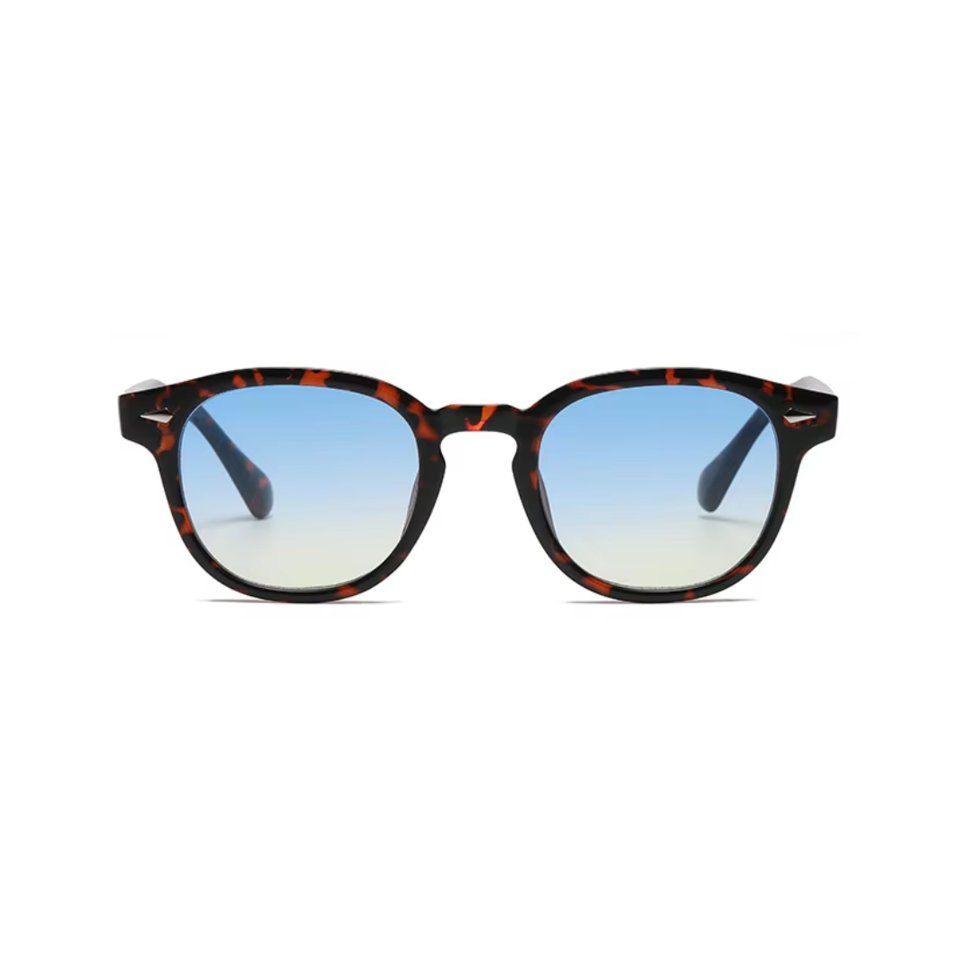 Tinted sunglasses with UV400 protection by Crown Eyewear