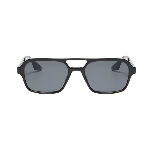 Tinted cat-eye sunglasses with UV400 protection by Crown Eyewear