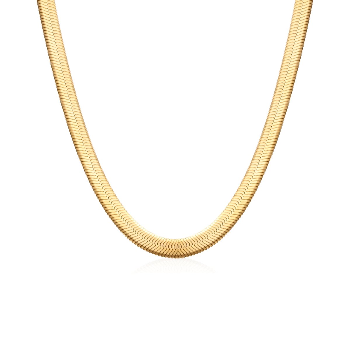 Eyewear Snake Chain 18K Gold Plated Necklace