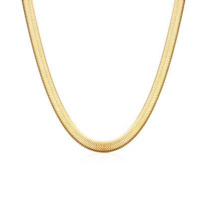 Eyewear Snake Chain 18K Gold Plated Necklace