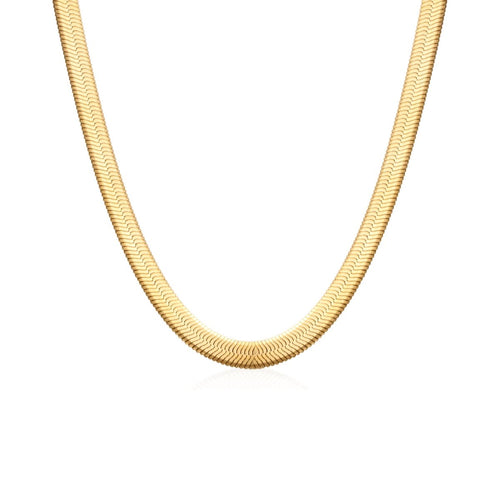 Eyewear Snake Chain 18K Gold Plated Necklace