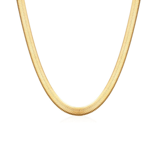 Eyewear Snake Chain 18K Gold Plated Necklace