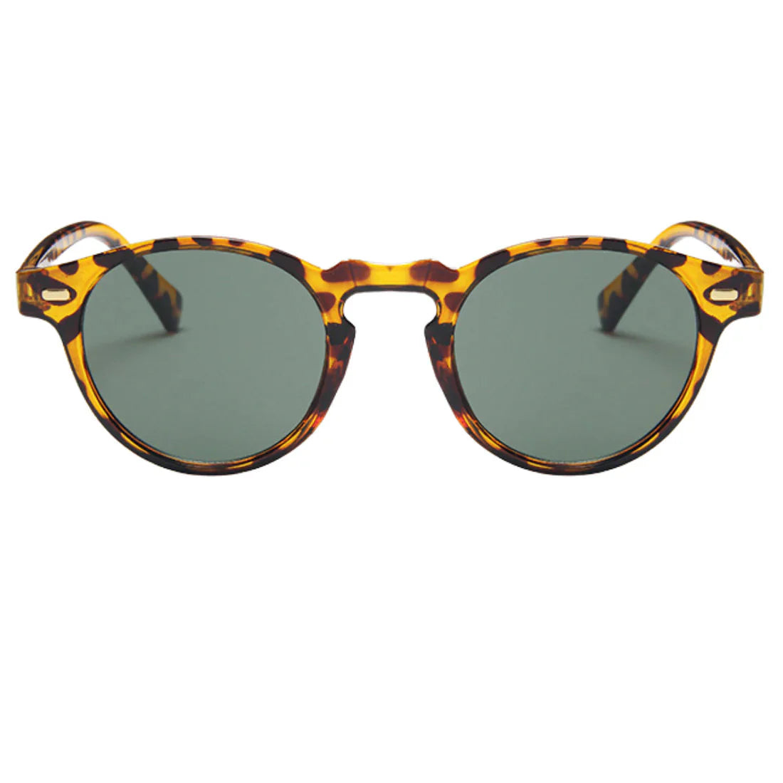Unisex tinted sunglasses worn outdoors in sleek modern style by Crown Eyewear