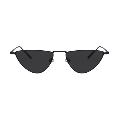 Unisex tortoise round sunglasses worn outdoors in modern minimalist style by Crown Eyewear