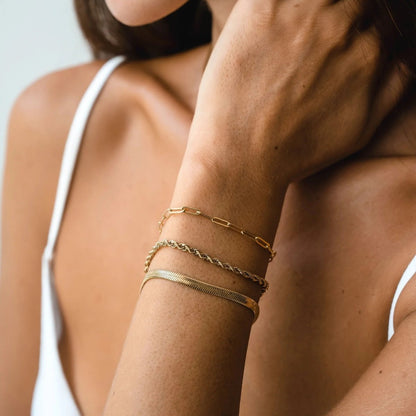 Eyewear Essential Bracelet Set – 18K Gold Plated (3 Pieces)