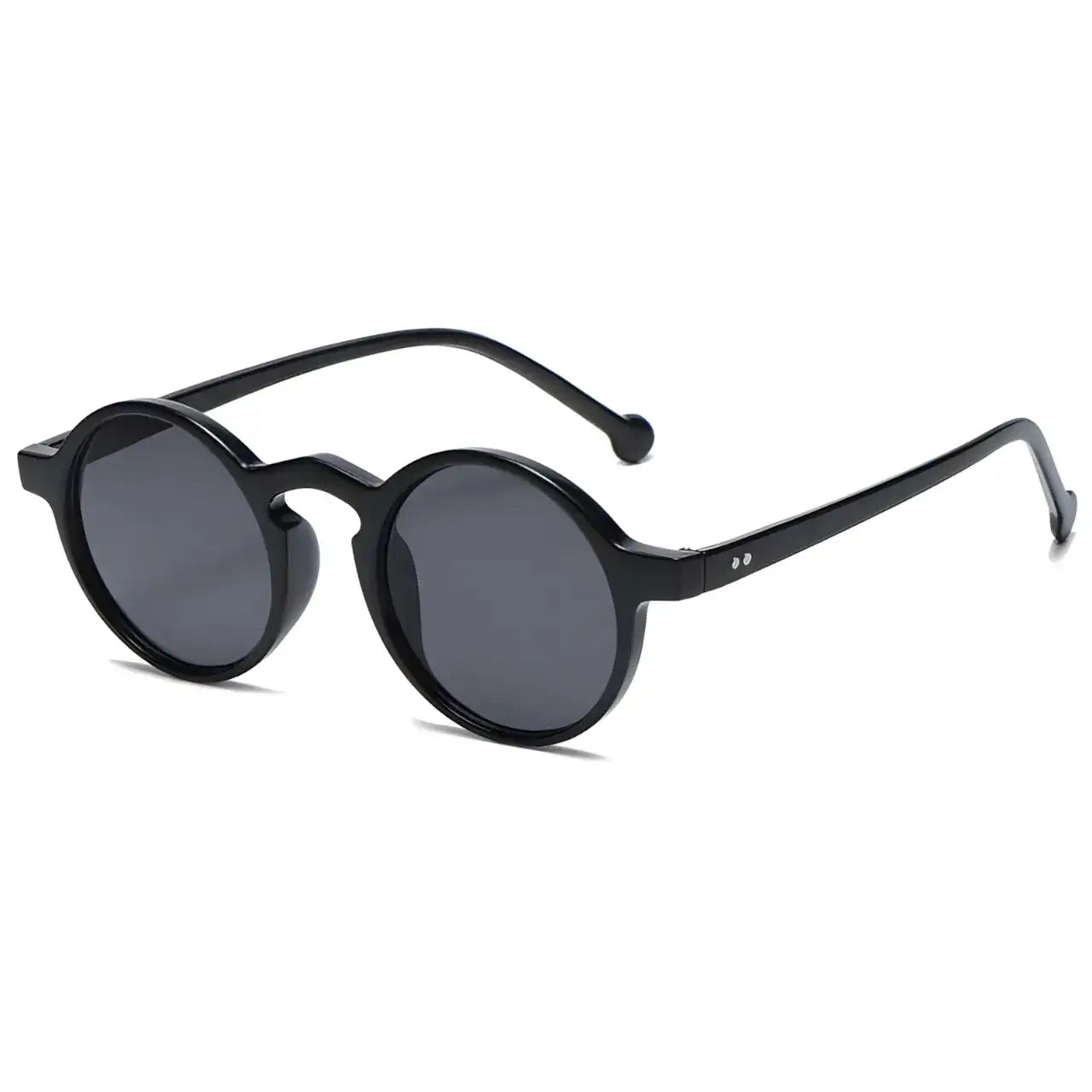 Close-up of UV400 lenses and premium frame detail by Crown Eyewear